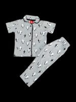 Playscott Unisex Kids Night Suit(Half Sleeve) - Penguins