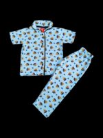 Playscott Unisex Kids Night Suit(Half Sleeve) - PawPatrol