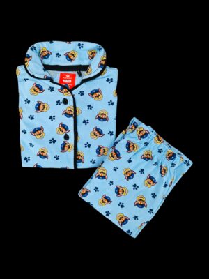 Playscott Unisex Kids Night Suit(Half Sleeve) - PawPatrol