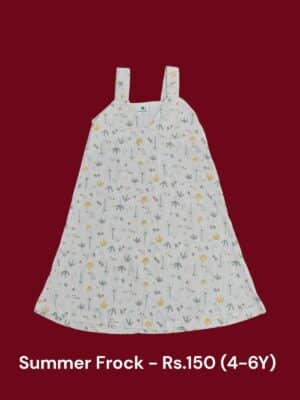 Summer Frock (4-6 Years) - N05