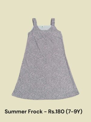 Summer Frock (7-9 Years) - N09