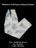 Women's Full Pant without Pockets (M/L/XL Size) - N03
