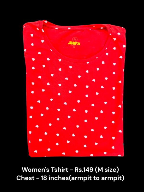 Women's T Shirt (M Size) - N04