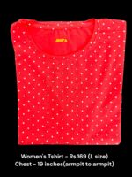 Women's T Shirt (L Size) - N01