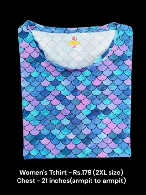 Women T Shirt (2XL Size) - 1
