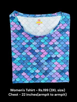 Women's T Shirt (3XL Size) - 3