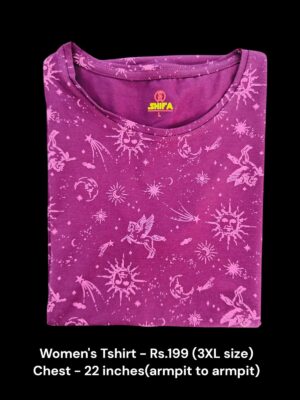 Women's T Shirt (3XL Size) - 1