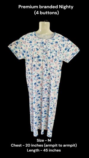 Premium Branded Women's Nighty (M Size)
