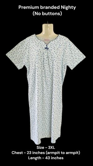 Premium Branded Women's Nighty (3XL Size)