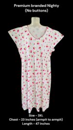 Premium Branded Women's Nighty (3XL Size)
