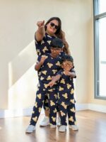 Twinning Set - Navy Teddy