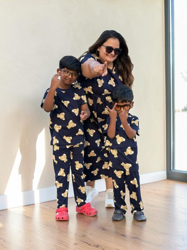 Twinning Set - Navy Teddy