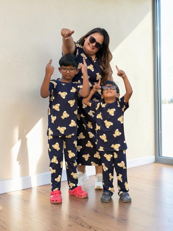 Twinning Set - Navy Teddy