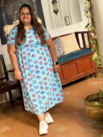 PLUS SIZE Comfy Wear (NonFeeding) - Sky Blue Floral
