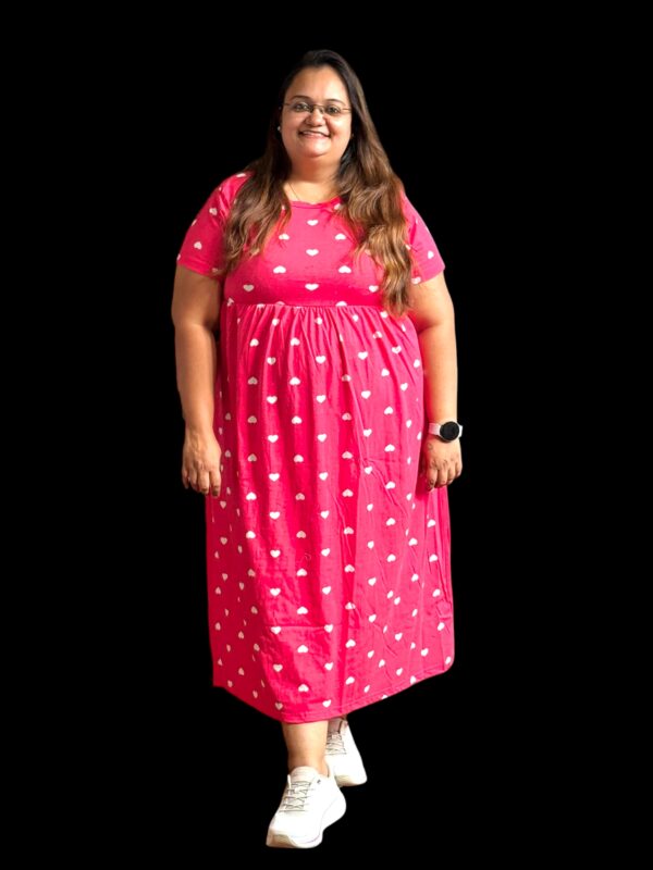 All Day Comfy Wear (NonFeeding) - Dark Pink Hearts