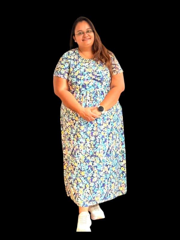 PLUS SIZE Comfy Wear (NonFeeding) - Lavender Florals