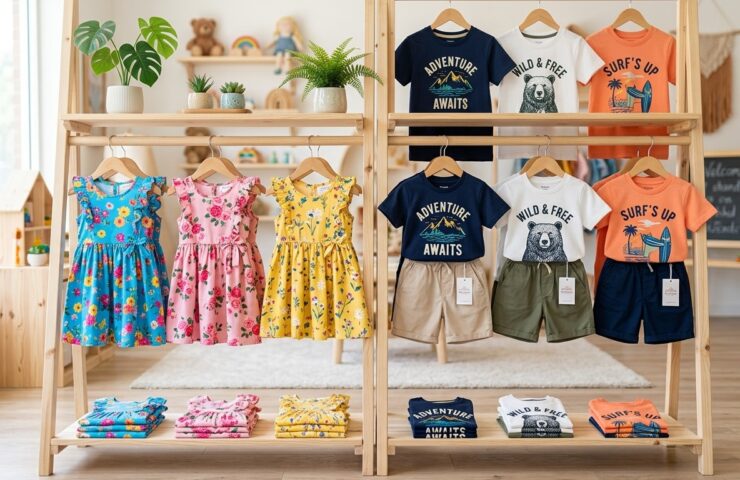 kids frocks wholesale tirupur girl cotton floral dresses